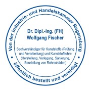 Öffentlich bestellter und vereidigter Sachverständiger für Kunststoffe und Kunststoffrohre